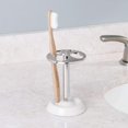 thumbnail image 2 of iDesign York Toothbrush Holder Stand - Holds Up to 4 Toothbrushes - Multicolor, 2 of 7