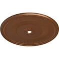 thumbnail image 3 of 51 1/8"OD x 3 5/8"ID x 1 1/2"P Nevio Ceiling Medallion (Fits Canopies up to 4 3/4"), Hand-Painted Polished Copper, 3 of 6