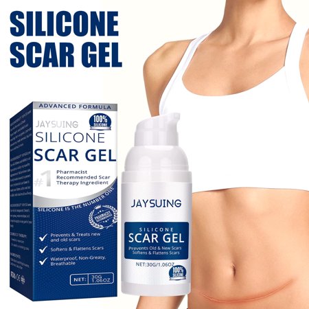 Silicone Scar Gel for Stretch Marks,Removal Cream Advanced Surgery Scar Skin Care,for Old & New Scars,Soften and Flatten Scars,1pcs