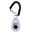 thumbnail image 2 of Walbest Dog Training Clickers with Wrist Lanyard Pet Training Clicker with Big Button for Pet Behavioral Training Dogs Cats Birds Horses, White, 2 of 7