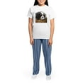 thumbnail image 4 of CafePress - Cavalier King Charles Spaniel Women's Light Pajama - Women's Short Sleeve Print T-Shirt and Pants Light Cotton Pajama Set, 4 of 7