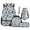 Blue Fish Camouflage, variant on Pzuqiu Fish Camouflage Backpack for Girls 5 Piece School Bookbag with Lunch Bag Lightweight School Bag for Girls 10-12 Elementary Backpack with Water Bottle Holder Pencil Box