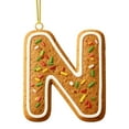 thumbnail image 1 of Adorno Navideño con 26 Letras, Colgante para Árbol de Navidad, Adornos Personalizados, Decoración Navideña, Decoración Colgante para Árbol de Navidad., 1 of 1