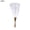 White, variant on High End Looking, Artificial Puffy Pampas Grass For Contemporary Interior Decor — 21.6x1.2x1.2 Inch Polyester Stalks For Wedding