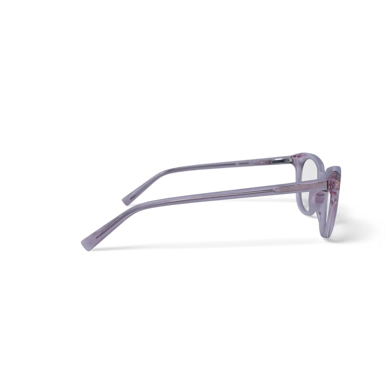 Walmart Women's Lucia Square Prescription Eyeglasses with Case