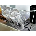 thumbnail image 2 of Chrome Steel Small Dish Drainer (Black) 14.25"D x 12.75"W x 5.25"H, 2 of 6