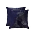 thumbnail image 3 of Torino Cowhide Pillow 12x20 Chocolate Natural 1 Piece Decorative Pillow, 3 of 4