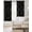 Black Light Green Light Brown, variant on Sparrow Blackout Curtains 45 Inches Long, Kitchen Black Out Window Treatments, Spring Birds on The Branches Vintage Country Thermal Insulated Lined Drapes for Small Window with Grommet 42"x45"