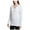 White - sw9, variant on Calvin Klein Womens Ruffled Knit Sweater, Grey, Large