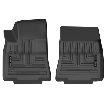 Husky Liners 15741 Weatherbeater Floor Mats Fit 2020-2025 Tesla Model Y Front Row Liners 2pc Black