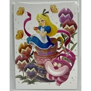 Disney Parks Alice Tea Time by Eunjung Kim Postcard Wonderground Gallery New
