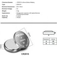 thumbnail image 5 of PKCELL CR2016 3V Lithium Child Safety Coin Battery, 50PCS Button Cell Batteries, 5 of 5