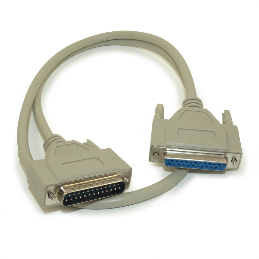 3ft Serial / Parallel DB25/DB25 RS232 Male to Female EXTENSION Cable