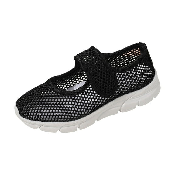 Gubotare Boys Shoes Kids Casual Adjustable Strap Shoes Boys Sneakers Size 10 (Black,Toddler 10)