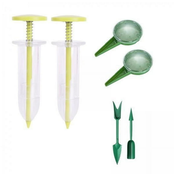 Miulika 2x Handy Seed Spreader for The Garden Practical Planting Tool for Vegetables And Fruit