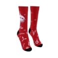 thumbnail image 2 of goowrom Christmas Adult Tube Socks with Cartoon Pattern, Vintage Style Soft Cotton Thick Accessory, 2 of 8