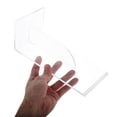 thumbnail image 3 of Miangastore 1pc Cake Scraper Cake Smoother Baking Gadget Baking Accessories (Transparent), 3 of 8