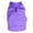 Purple, variant on Puppy Pet Dogs Padded Vest Warm Coats Jackets Costumes with Traction Ring