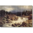 thumbnail image 1 of Ceramic Tile Mural-Herman Herzog Country Painting 167. 72" w x 48" h using (24) 12 x 12 ceramic tiles, 1 of 3
