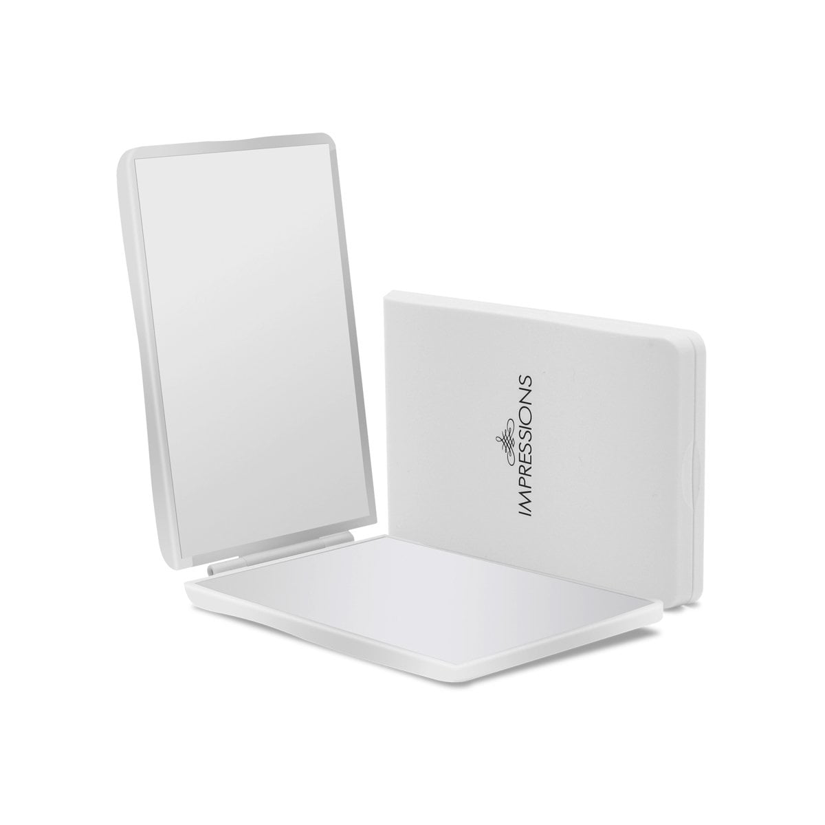 IMPRESSIONS Slayssentials Bifold Makeup Mirror, White ...