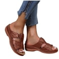 thumbnail image 5 of YOUYEDIAN Orthopedic Sandals for Women Arch Support Flat Wedge Sandals Breathable Non Slip Slip on Orthopedic Slippers Soft 2026 Orthopedic Shoes, 5 of 5