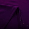thumbnail image 4 of Jusqu'à 60 % de Réduction, Robe Débardeur Décontractée d'Été pour Femmes Imprimé Diamant Sans Manches pour Plage, Vacances et Temps Chaud Design Flatteur/95 % Polyester, 5 % Spandex, Violet, Sopatenor, 4 of 9