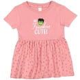 thumbnail image 3 of Inktastic Halloween So Franken Cute Girls Baby Dress, 3 of 5