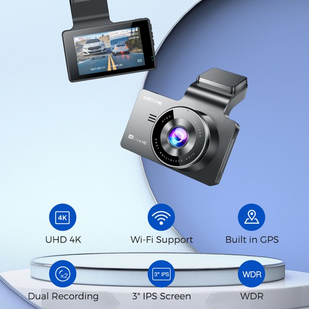 Grabación en bucle DVR para coche Likrtyny con lente simple/doble Pantalla LCD 3 pulgadas