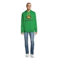 thumbnail image 5 of John Deere Men’s and Big Men’s Graphic Logo Fleece Pullover Fleece Hoodie, up to Size 3XL, 5 of 8
