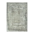 thumbnail image 4 of My Magic Carpet 5'x7' Machine Washable Rug for Dining Living Room - Amaya Bordered Abstract Greige, 4 of 5