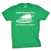 Family Christmas Tree T Shirt Funny Vacation Movie Tee (Green) - 4XL