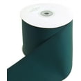 thumbnail image 1 of Solid Grosgrain Ribbon, 3-Inch, 25 Yards, Hunter Green, 1 of 1