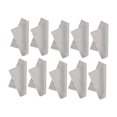 thumbnail image 2 of 10 piezas de toallitas para gafas, paños para gafas, paño suave, portátil, lavable, para cámara Gris claro, 2 of 9