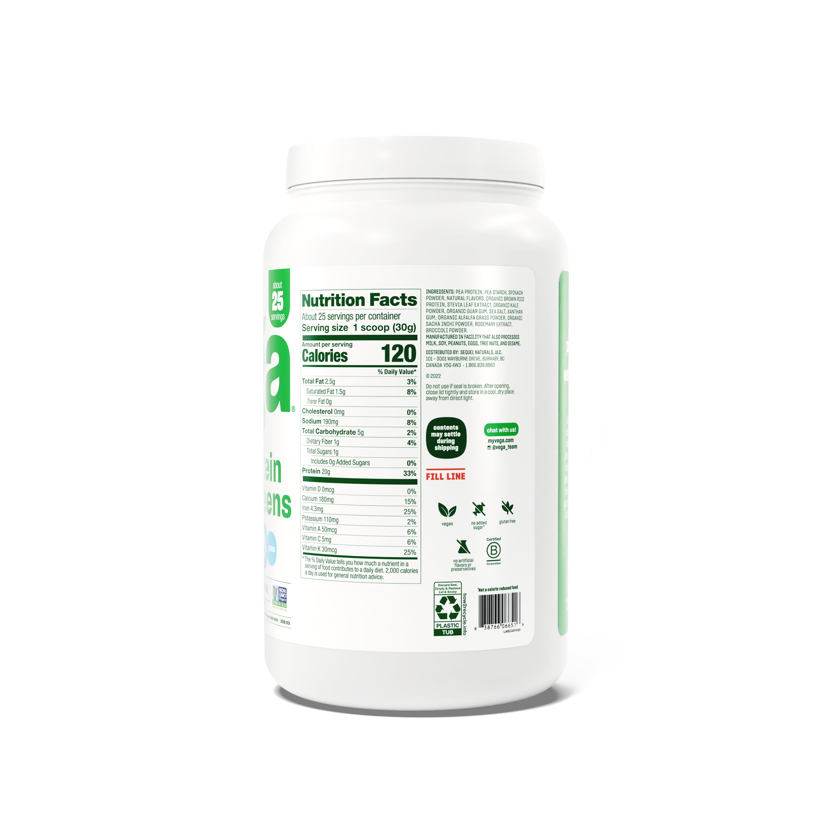 Vega® Essentials  #1 Plant-Based Protein Powder – Vega (US)