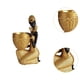 thumbnail image 2 of Estatua de mujer tribal africana, figura, adorno de escritorio retro, figura de mujer africana, escultura de mujer africana para estante Estilo B, 2 of 6
