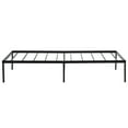 thumbnail image 3 of Ktaxon 18 Inch Twin Size Metal Platform Bed Frame / Steel Slat Support / No Box Spring Needed / Easy Assembly, Black, 3 of 13