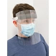 thumbnail image 7 of rHEALTH Face Shield, 5 Pack | Made in USA! | Reusable | Extra Soft Foam | Lightweight Comfort | Adjustable| Use with Goggles or Glasses | Anti-Fogging, 7 of 7