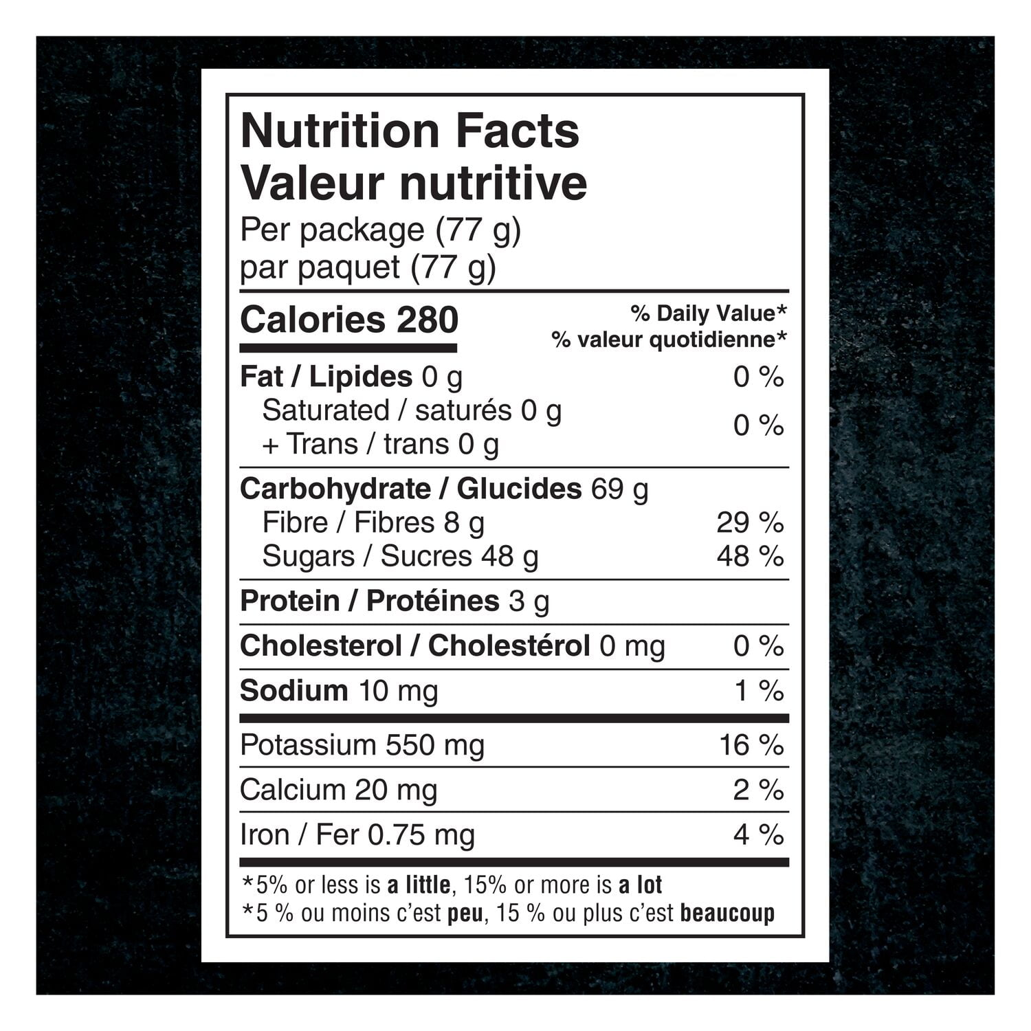 Bare Simplement Croustilles de bananes 77 g.