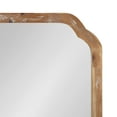 thumbnail image 4 of Kate and Laurel Marston Wood Framed Wall Mirror, Rustic Brown 18x24, 4 of 9