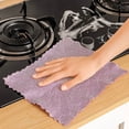 thumbnail image 3 of Yatlte 5-Pack Heavy-Duty Metal Cleaning Cloth – Dual-Layer Steel Mesh Scrubber, Non-Greasy & No-Scratch for Pots/Sinks/Stoves, Reusable Dish Rags, 9.8x9.8in, 3 of 7