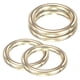 thumbnail image 1 of Uxcell 4-Pack Anillos de Cortina de Metal de 3/4 Pulgadas para Ventanas y Telas [Oro], 1 of 6
