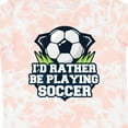 thumbnail image 4 of Inktastic I'd Rather Be Playing Soccer Boys or Girls Toddler T-Shirt, 4 of 5