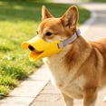 thumbnail image 4 of Lightweight Curved Silicone Dog Snout Sleeve, Strap-Fit Comfortable Dog Muzzle, Friendly Styling Pet Safety Accessory for Vet Visits, Public Outings & Daily Training, 4 of 5