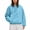 Sky Blue, variant on Bibifish Womens Hoodies Cat Pouch Design Long Sleeve Drawstring Pullover Tops Comfy Pet Dog Cat Carrier Sweatshirts With Pockets