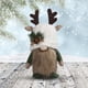 thumbnail image 1 of Juguete Viejo Elfo de Navidad Decoración de ventana Sombrero de asta de punto Regalos de Año Nuevo (Blanco), 1 of 5