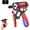 Red, variant on Ergonomic Adjustable H-Grip Hand Trainer, Forearm Strengthener with Counter, Adjustable 11-350 Lbs, TPR Non-Slip Handles, for Home Gym Office Workout