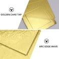 thumbnail image 3 of FUTUREORYY 10 Pcs Square Cake Boards Golden Paper Grease-proof for Church Event, 3 of 5