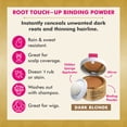 thumbnail image 2 of Root Touch Up Powder Style Edit para cabello rubio oscuro, paquete de 2, 2 of 7