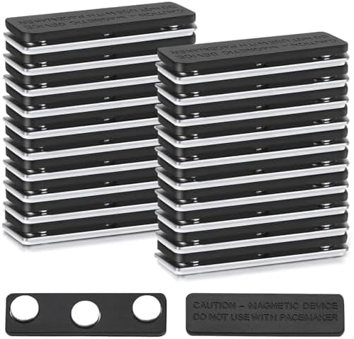 Name Tag Magnets, 20-Pack Magnetic Name Badge, Name Tag Magnets for Name Tags/Badge Holders