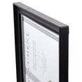thumbnail image 3 of Truu Design Winsted Picture Frame with Acrylic Glass in Black Finish, 3 of 4